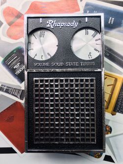 Rhapsody Solid State Radio Model RY-869