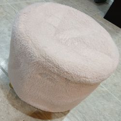 This Is A Light Pink Stool