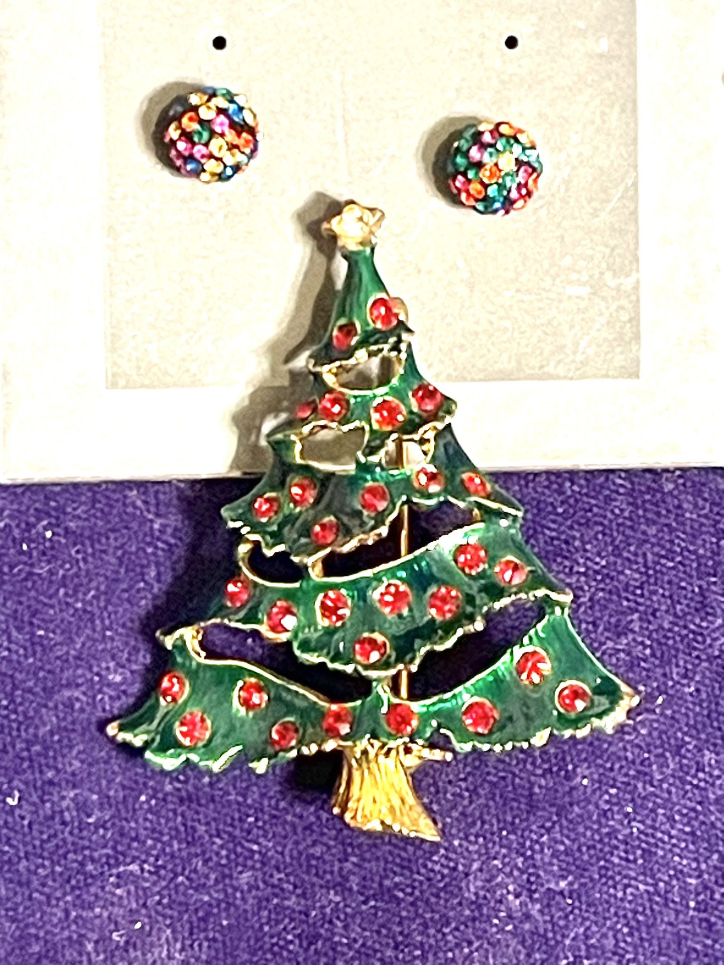 Stunning Enameled Holiday Set