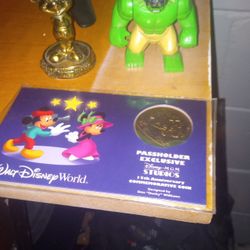 Mickey Mouse Brass Figurine Stat Wars Toys Vintage Hulk Lego And More