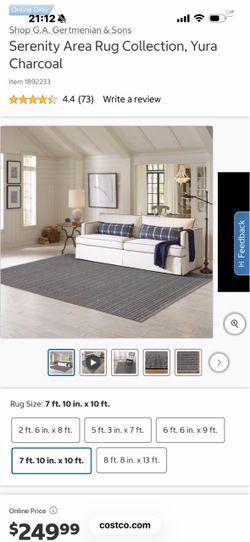 🏡 Gertmenian Serenity Collection Area Rug 7’10” x 10FT