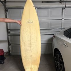 Rusty 6’4 Surfboard 