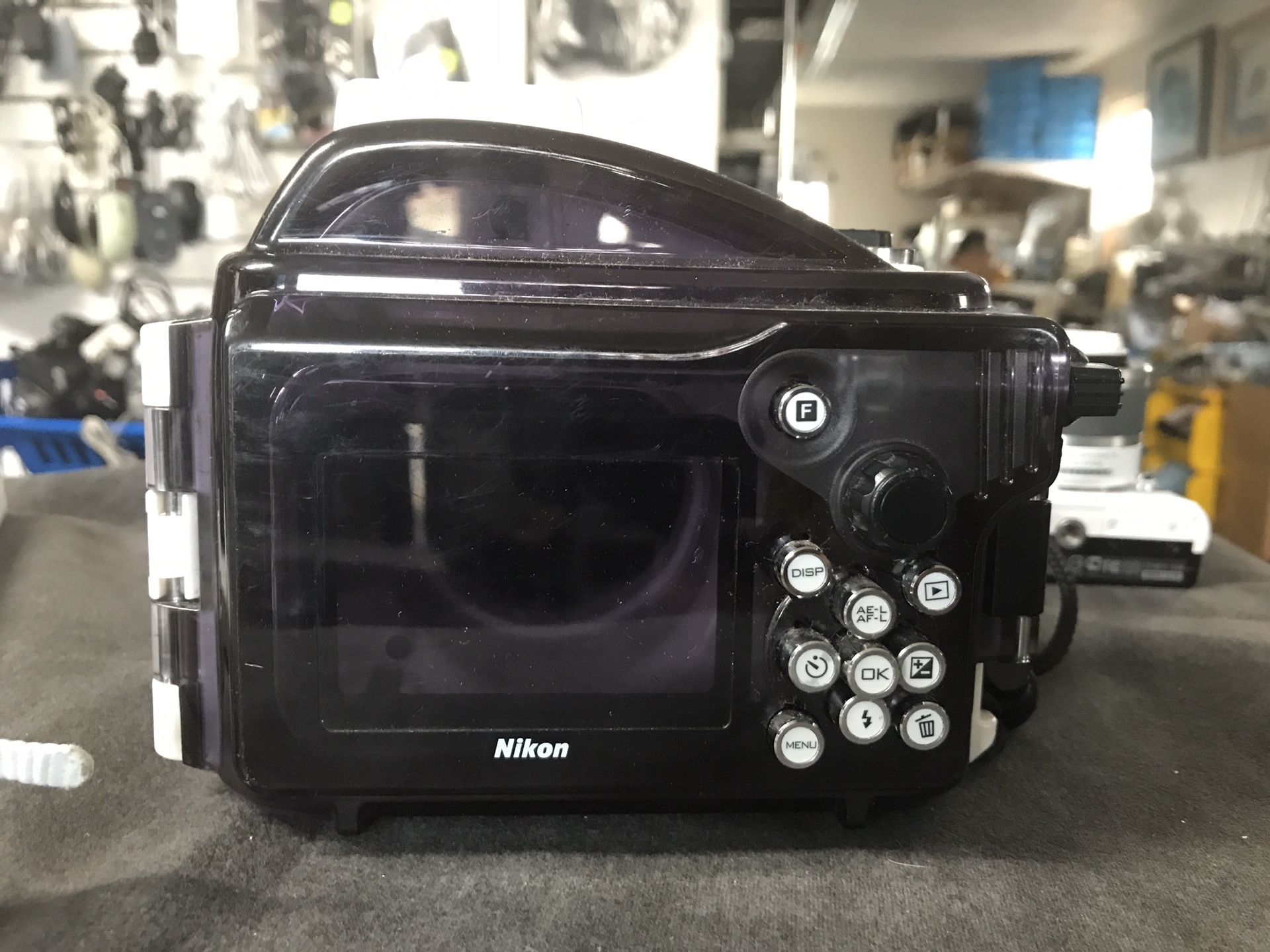 Nikon 1 J2 Digital Camera with a WP-N1 Waterproof Case