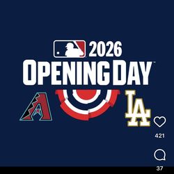 Dodger Opening Day Tickets