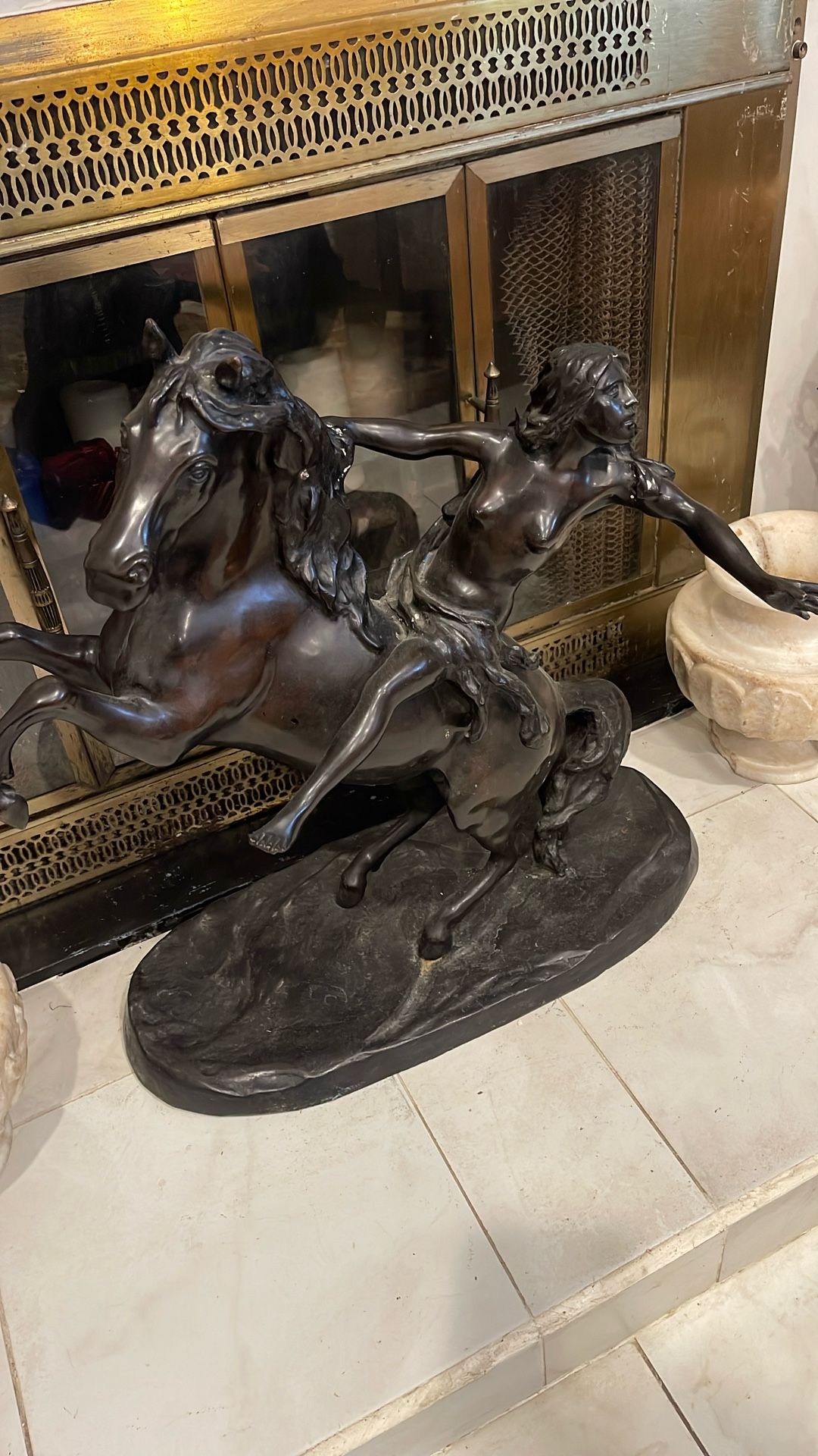 Beautiful Bronze Statue,