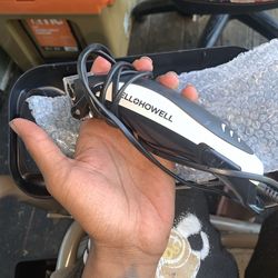 Black and white  bell+howell  hair clippers