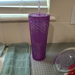 Purple Starbucks Tumbler