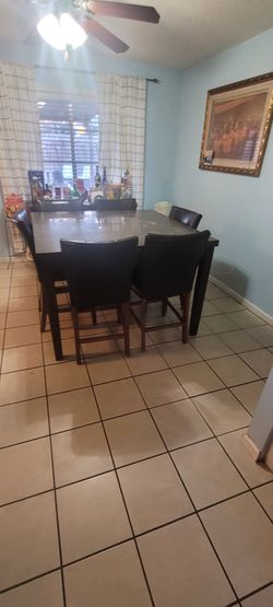 Table With 8 Chairs