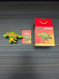 McDonalds Happy Meal Hello Kitty #2 Cinnamoroll x Michelangelo