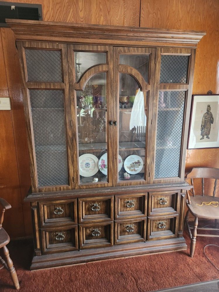 Vintage China Cabinet