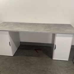 Computer Table With Stands And Led Light