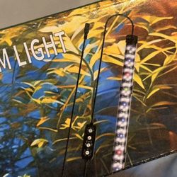 Submersible Aquarium Light for 12 to 23 Inch Fish Tank, 24/7 Cycle Fish Tank Light with Timer, Aquarium Plant Light with Full Spectrum+7 Singl