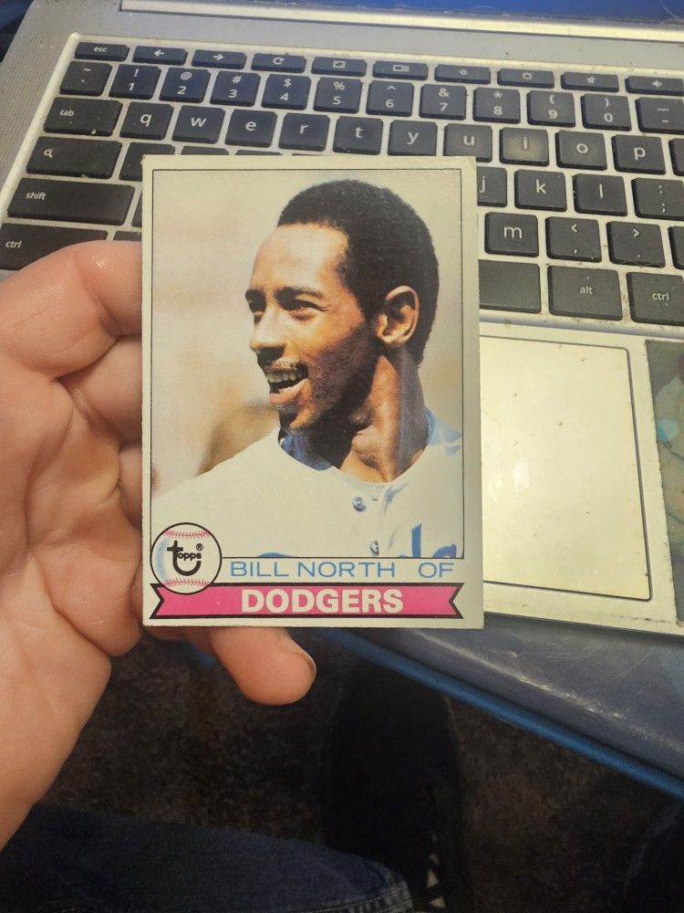 Bill North Baseball Card