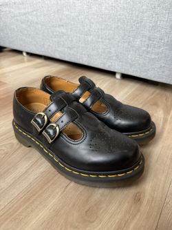 Black Doc Martin Mary Jane’s Size W 7