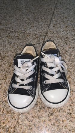 black converse size 6