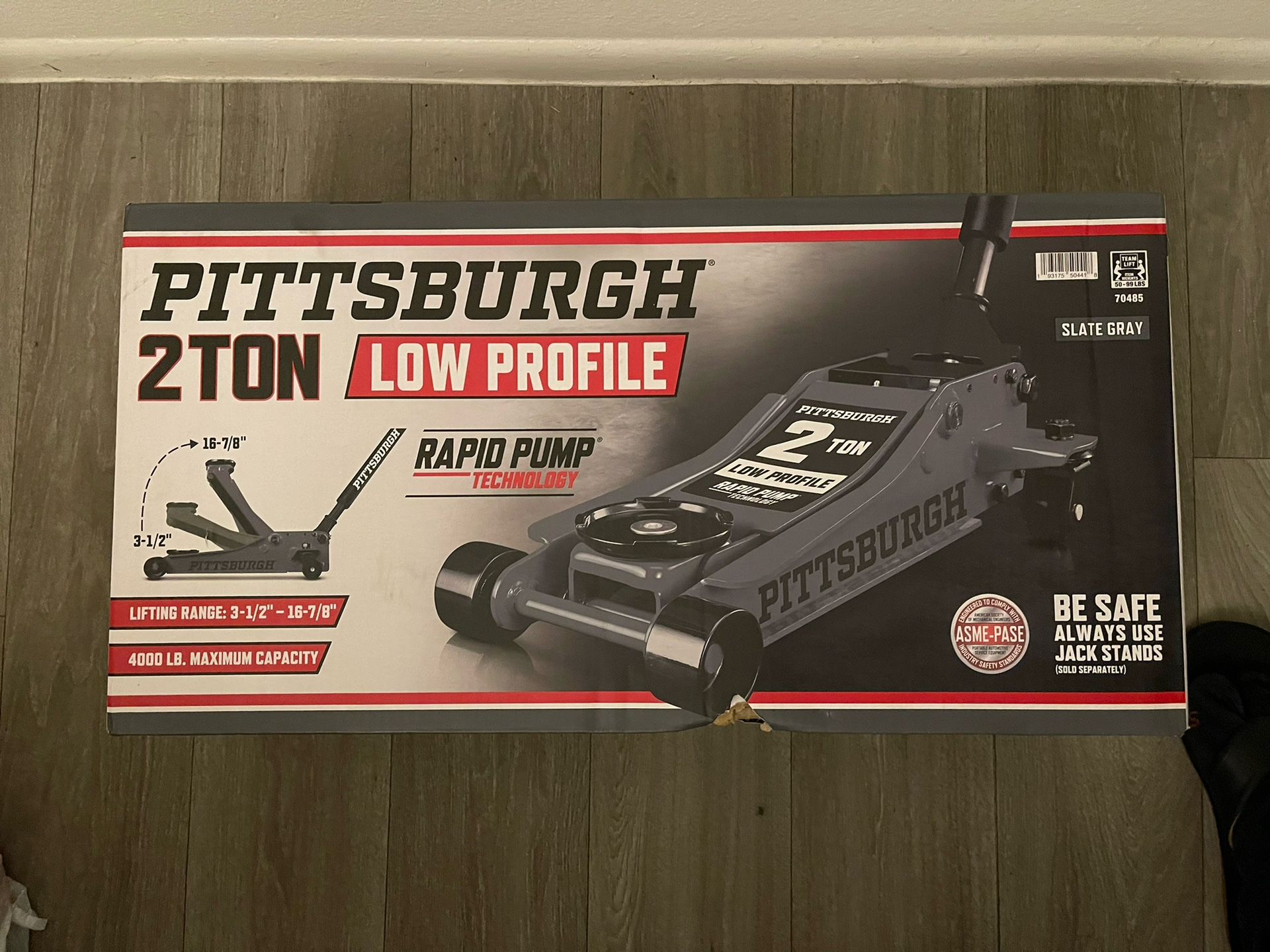 Floor Jack with RAPID PUMP