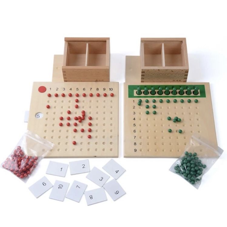 Montessori Multiplication And Division Board Bundle