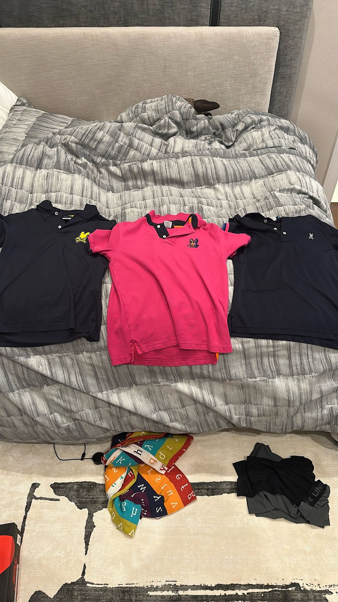 Psycho Bunny Collard Shirts