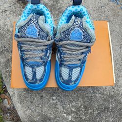 Louis Vuitton LV Skate Denim Monogram with Crystals