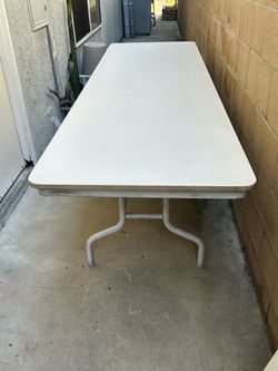 White Folding Banquet Tables (2)