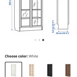 IKEA Billy Bookcase Doors (bookcase Not Included)