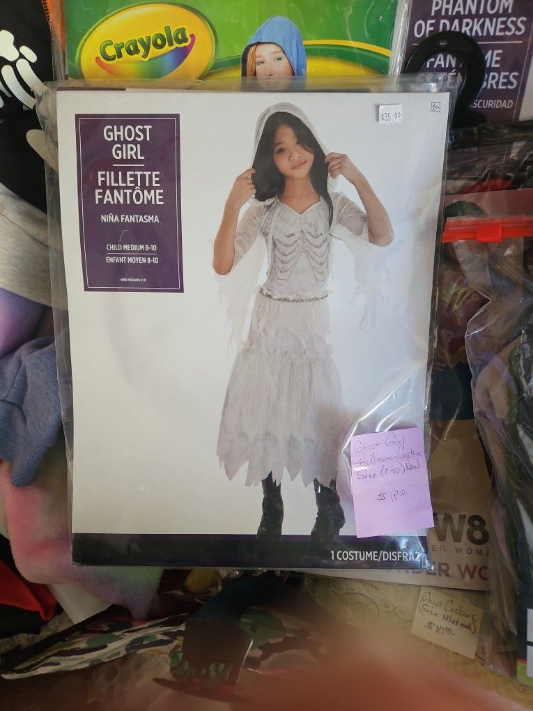 Ghost girl size 8-10