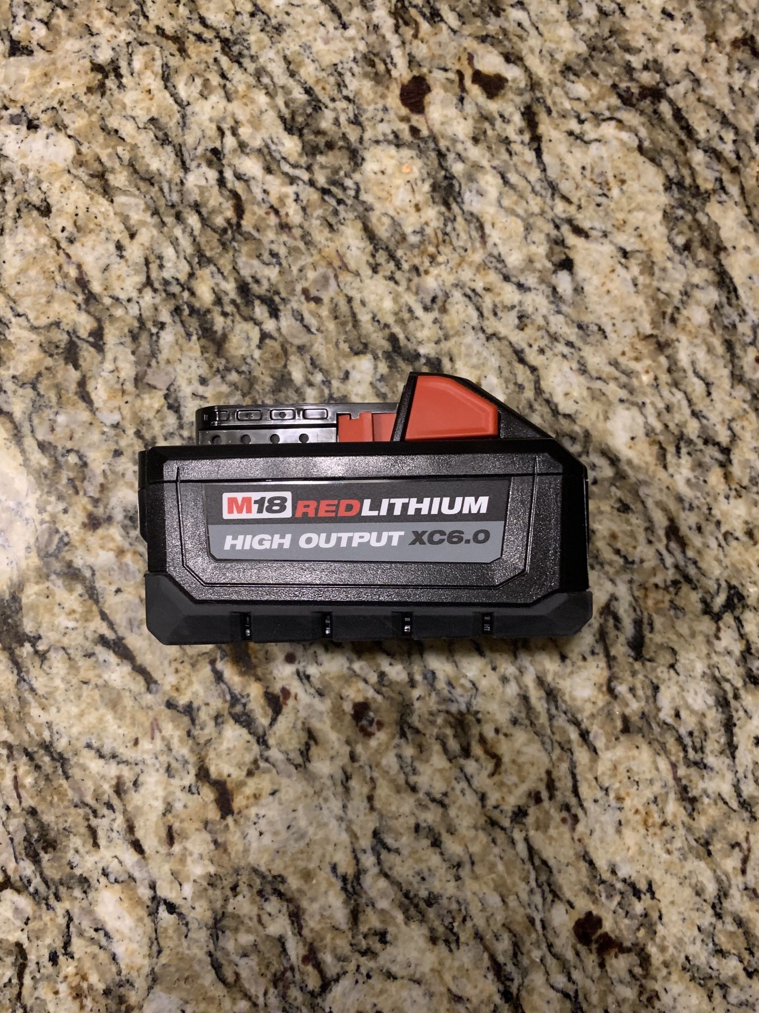 New Milwaukee M18 6.0 AH High Output Battery