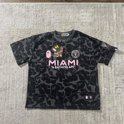 BAPE X Inter Miami CF Camo Tee