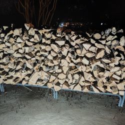 Split Oak And Pecan Firewood Free Delivery