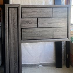 Bed frame and dresser 