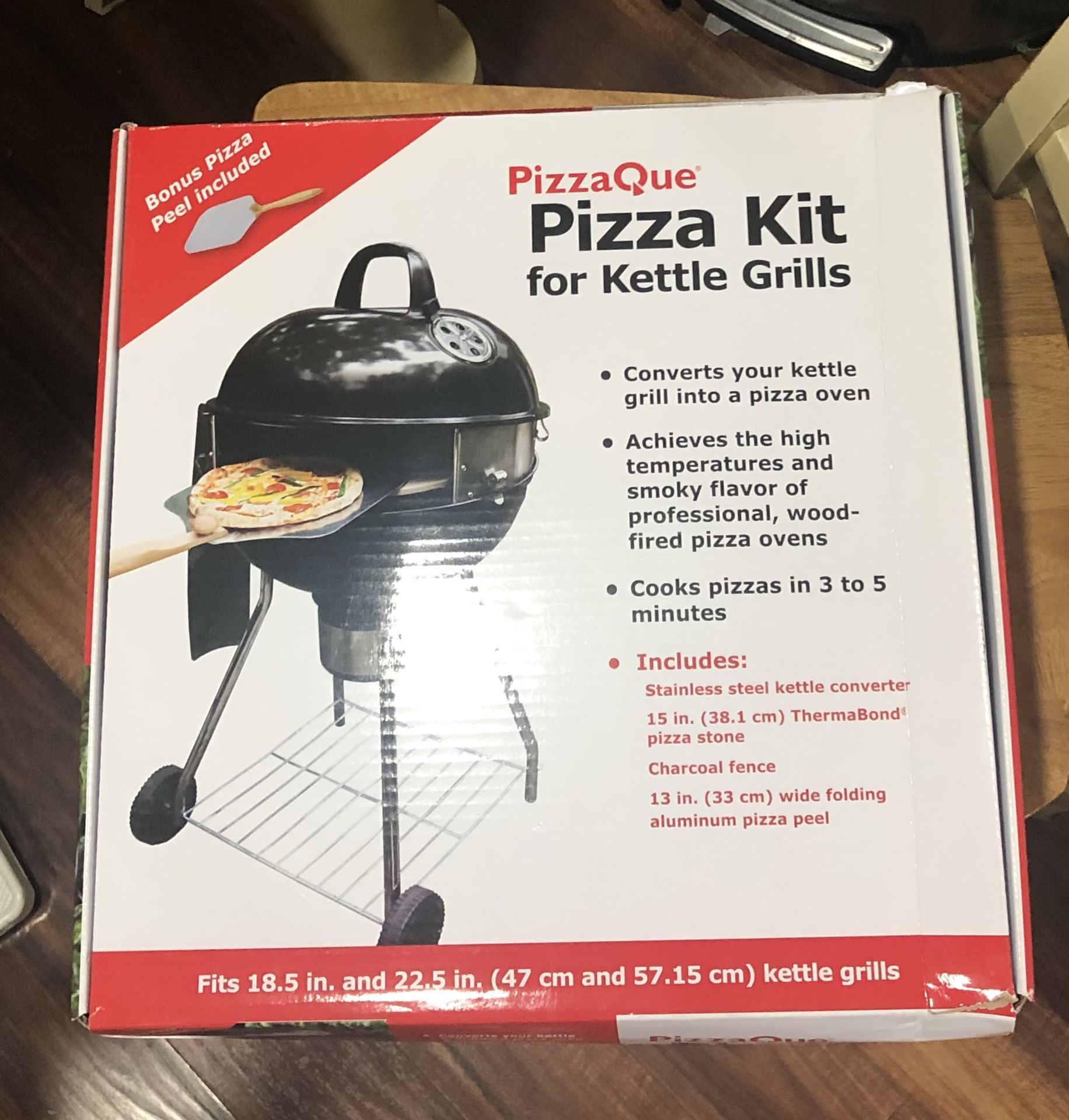 Pizza Kit For Kettle Grills