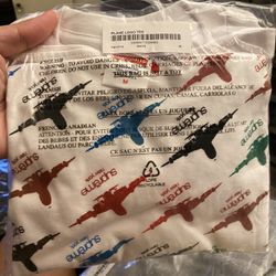 Supreme Plane Logo Tee White. Size M  New