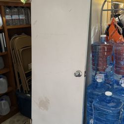 Free 30x80” Door With Hinges 