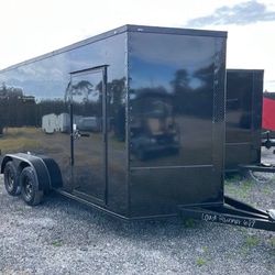 Trailer Source 7 x 16 Enclosed Cargo Trailer 10k