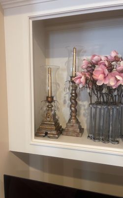 Pair Of Candle Holders