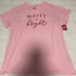 New! Womens Holiday Shirt- Size XL