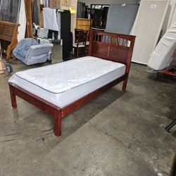 Twin Bed And Mattress 