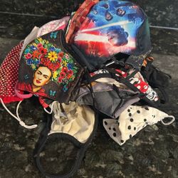 20 facemasks made of cloth