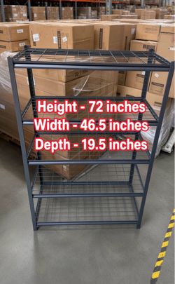 5-Tier Storage Shelves,