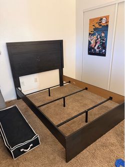 Black Full Bed Frame