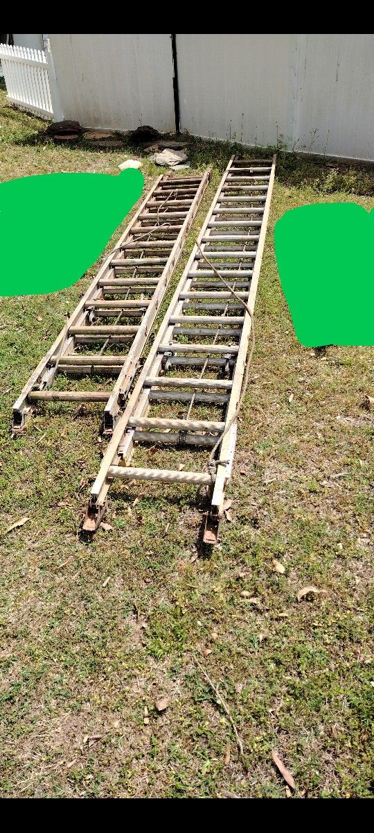 2 Aluminum Latter's 24ft & 32ft