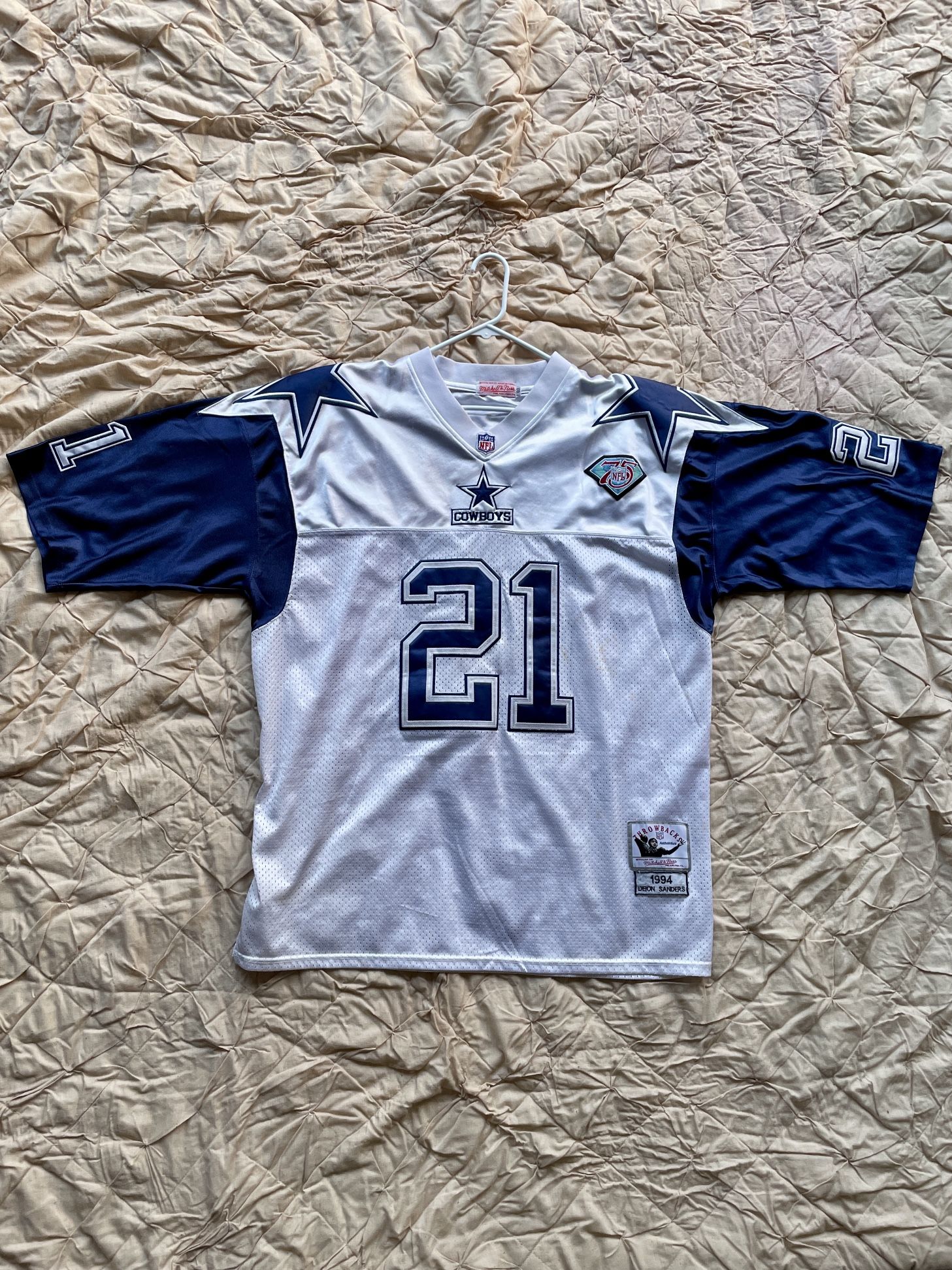 Official NFL #21 Sanders Jersey