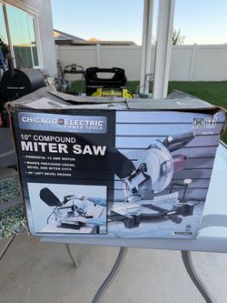 Chicago Electric 10" Compound Miter Saw