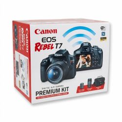 Canon EOS Rebel T7 DSLR Premium Kit