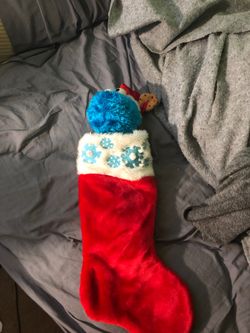 Singing Cookie Monster stocking