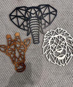Safari Themed Wall Decor 
