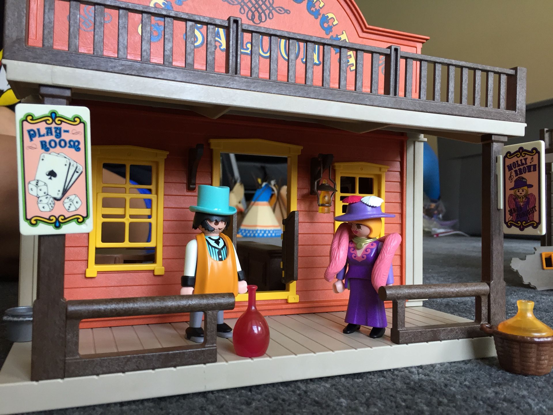 Playmobil Western Saloon Cantina for in TX - OfferUp