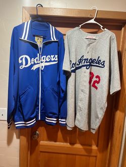 Dodgers jacket and jersey