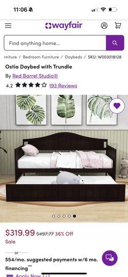 Ostia Daybed with Trundle