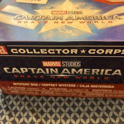 Marvel Collector Corps Box Captain America Brave New World Size Medium New Sealed